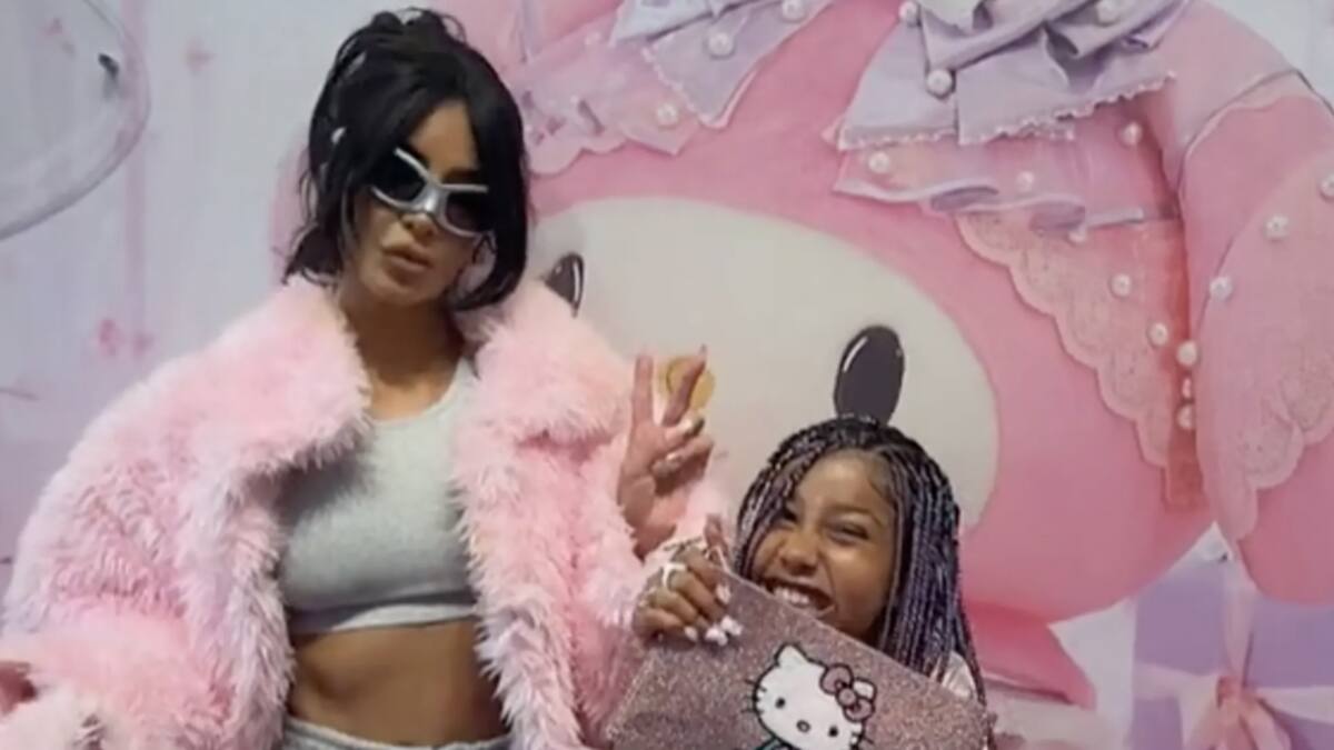 Las lujosas bolsas de miles de dólares que North West usó en su viaje a Japón