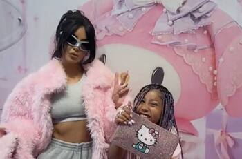 Las lujosas bolsas de miles de dólares que North West usó en su viaje a Japón