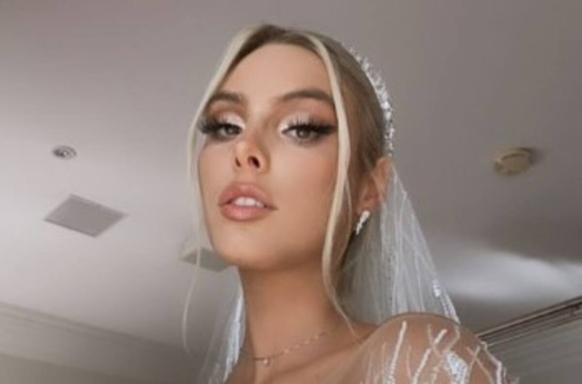 Lele Pons elige sus looks preferidos con vestido de novia y los luce en sesión inédita