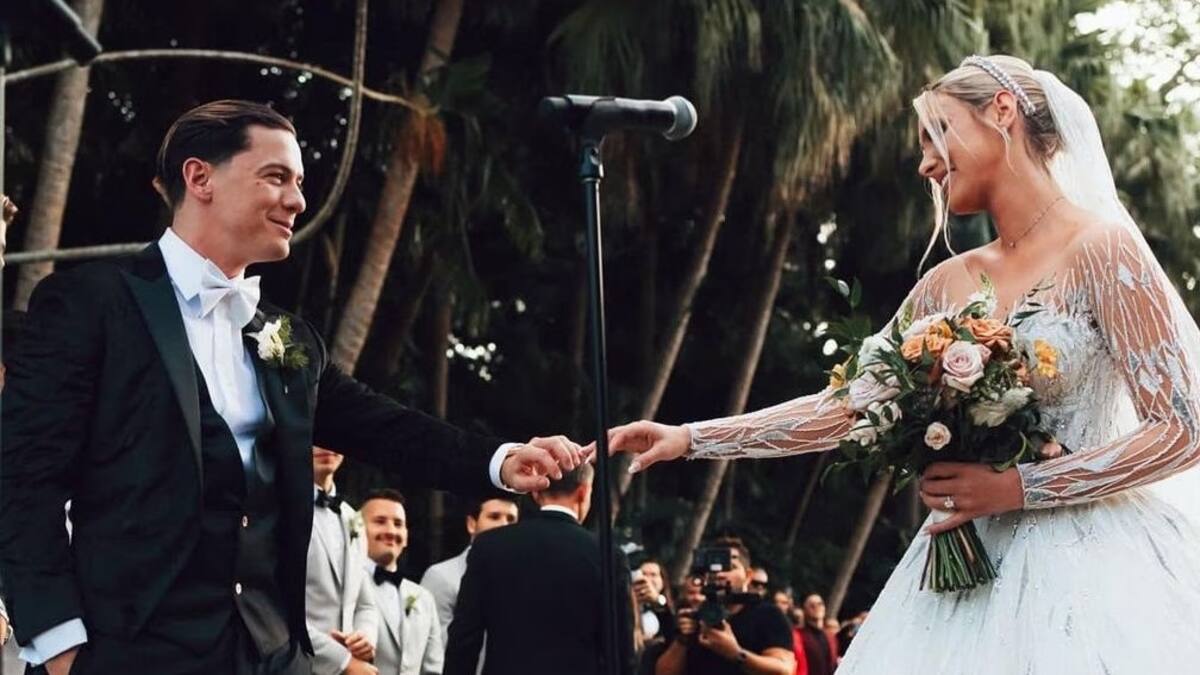 Lele Pons y Guaynaa casi cancelan su boda debido a una enfermedad que enfrentó el cantante