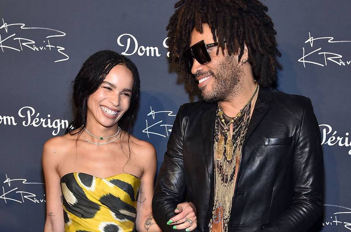 Las amorosas palabras de Lenny Kravitz para su hija Zoe tras interpretar a Gatúbela en 'The Batman'