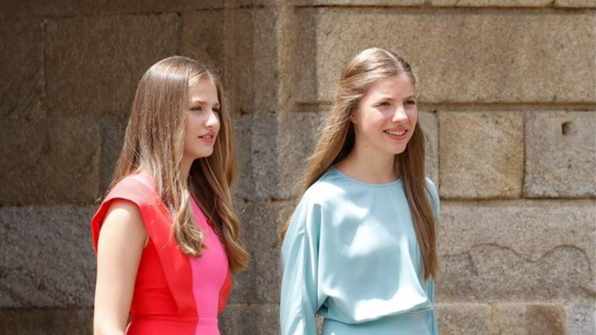 Leonor y Sofía se enfrentaron a un duro proceso de selección - Créditos: Twitter