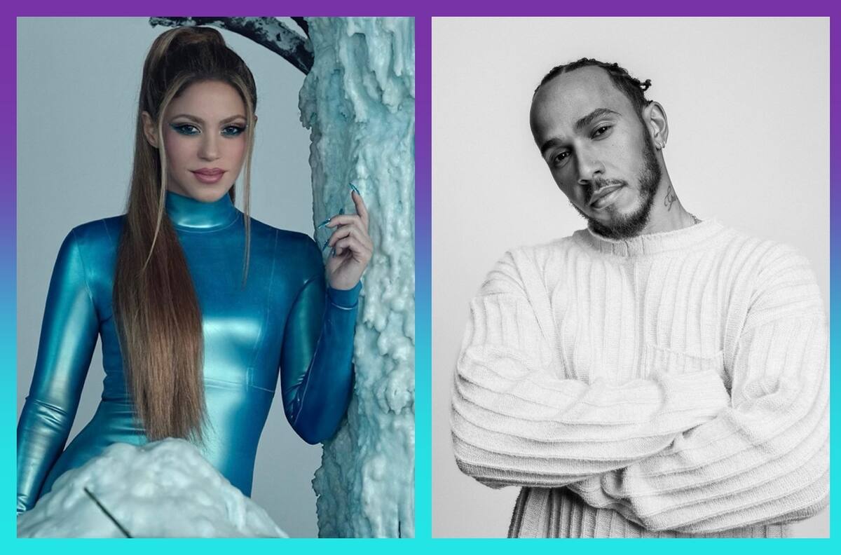 ¡Lo dijo! Confirmada la relación entre Shakira y el corredor de fórmula 1, Lewis Hamilton