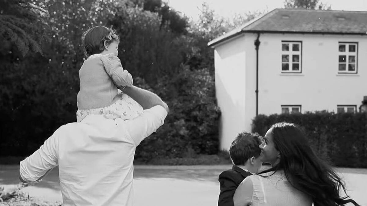 Harry y Meghan Markle revelan quién es el padrino famoso de Lilibet