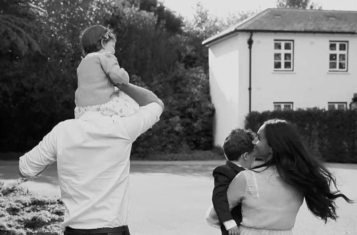 Harry y Meghan Markle revelan quién es el padrino famoso de Lilibet