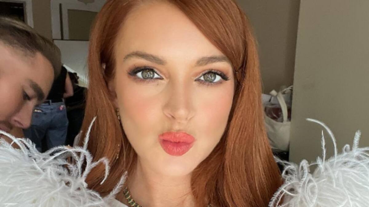 Lindsay Lohan quiso honrar ‘Mean Girls’ en su nueva película navideña