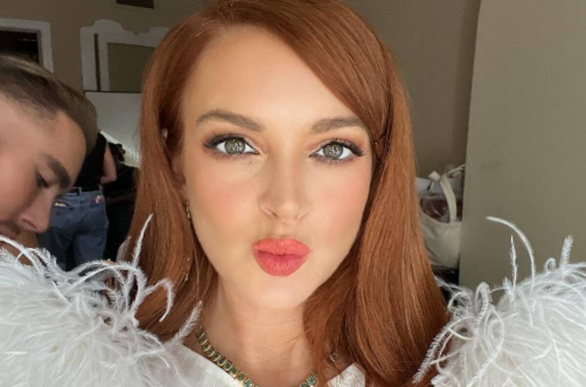 Lindsay Lohan quiso honrar ‘Mean Girls’ en su nueva película navideña