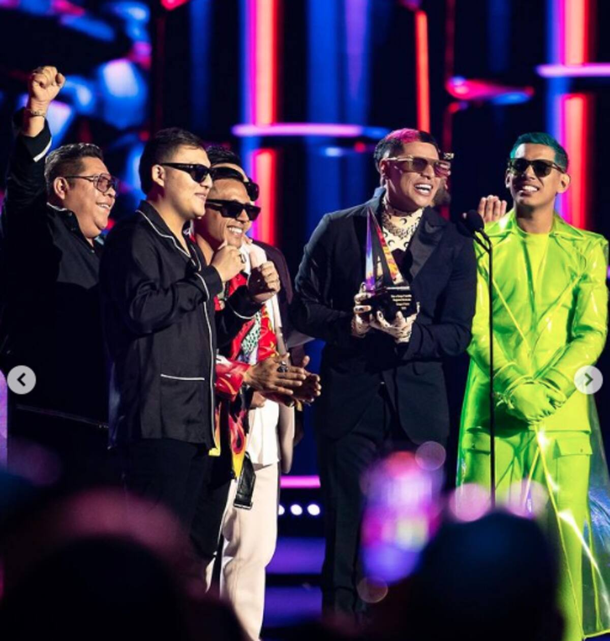 Lista completa de ganadores de los Latin AMAs 2022 - Créditos: Instagram
