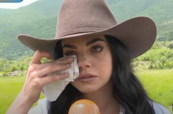 Livia Brito da la cara a las acusaciones de secuestro contra su novio, esto fue lo que dijo