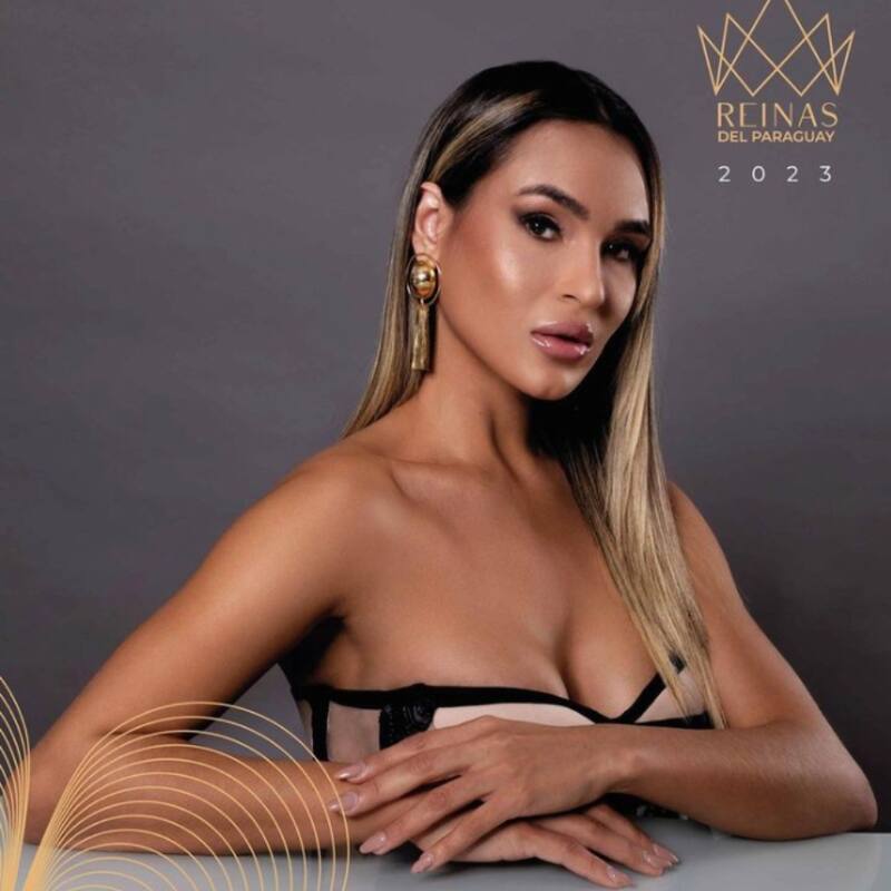 Candidata a Miss Universo Paraguay 2023.