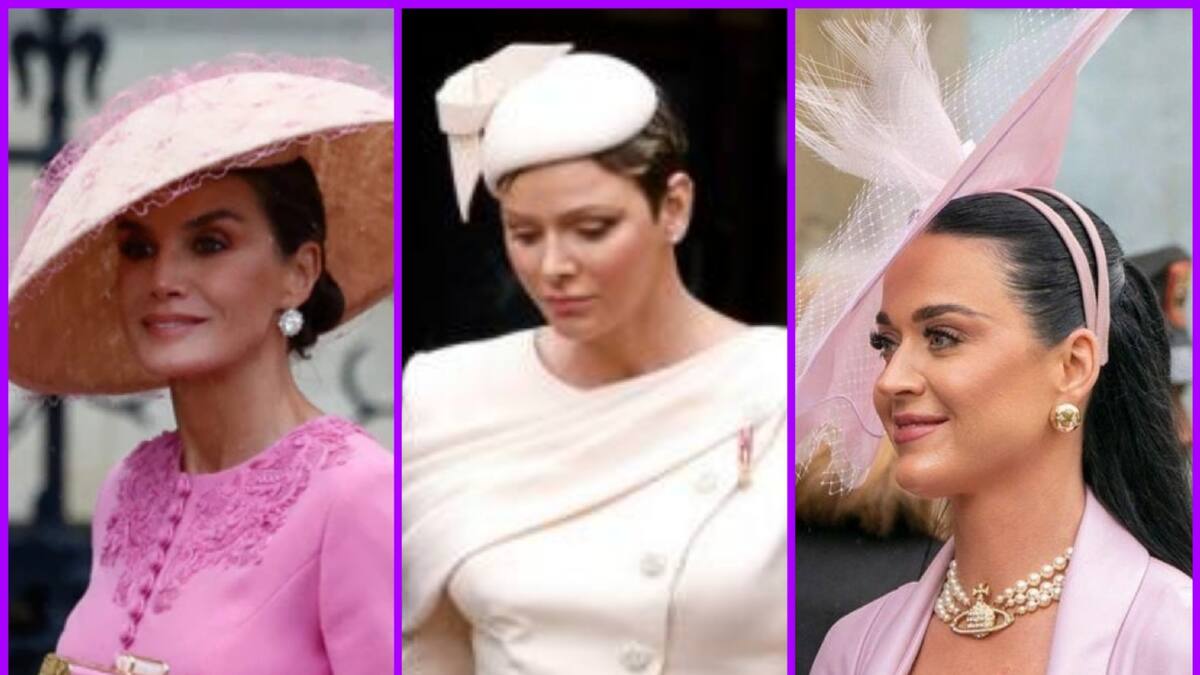 Los sorprendentes looks de la realeza y celebridades en la coronación de Carlos III