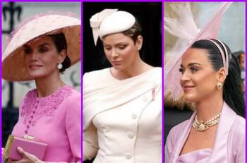 Los sorprendentes looks de la realeza y celebridades en la coronación de Carlos III