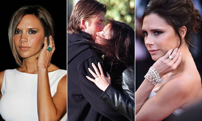 Los 15 anillos de compromiso que David Beckham le ha regalado a Victoria para demostrar su amor - Créditos: Especial