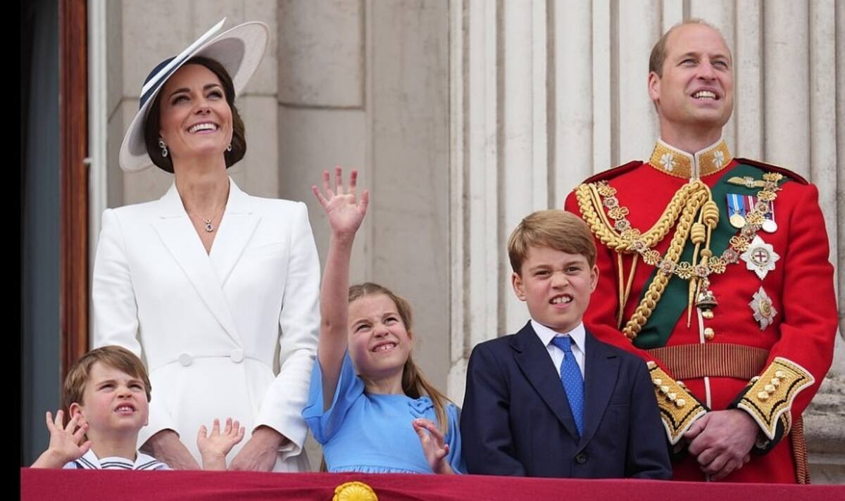 Los Cambridge no estuvieron en el cumpleaños de Lilibet. - Créditos: Daily Mail