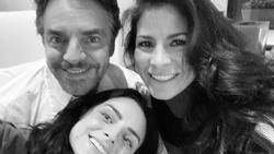 Aislinn Derbez vuelve con su recuperado padre Eugenio Derbez a pasar la Navidad