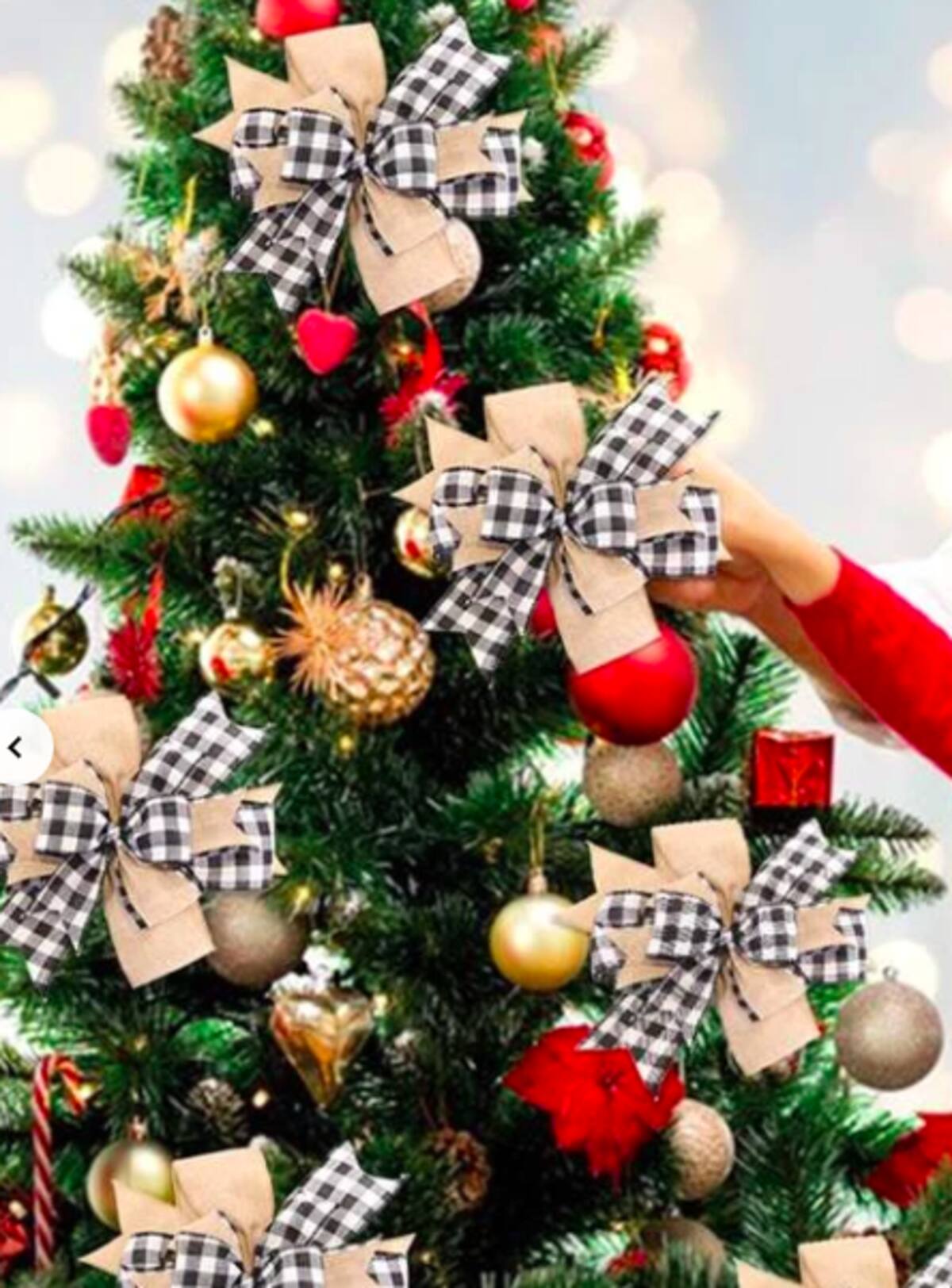 Los famosos se animaron a decorar sus árboles de Navidad - Créditos: Instagram