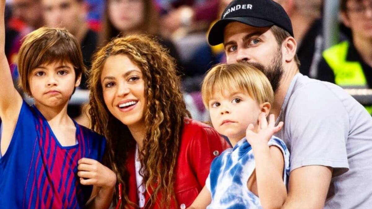 Milan y Sasha, los hijos de Shakira que ayudaron a su madre en las canciones contra Piqué