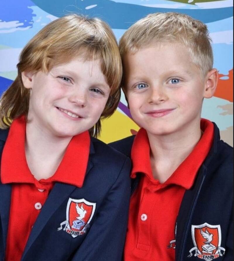 Los mellizos Jacques y Gabriella cumplieron 8 años hace dos semanas. - Créditos: Instagram