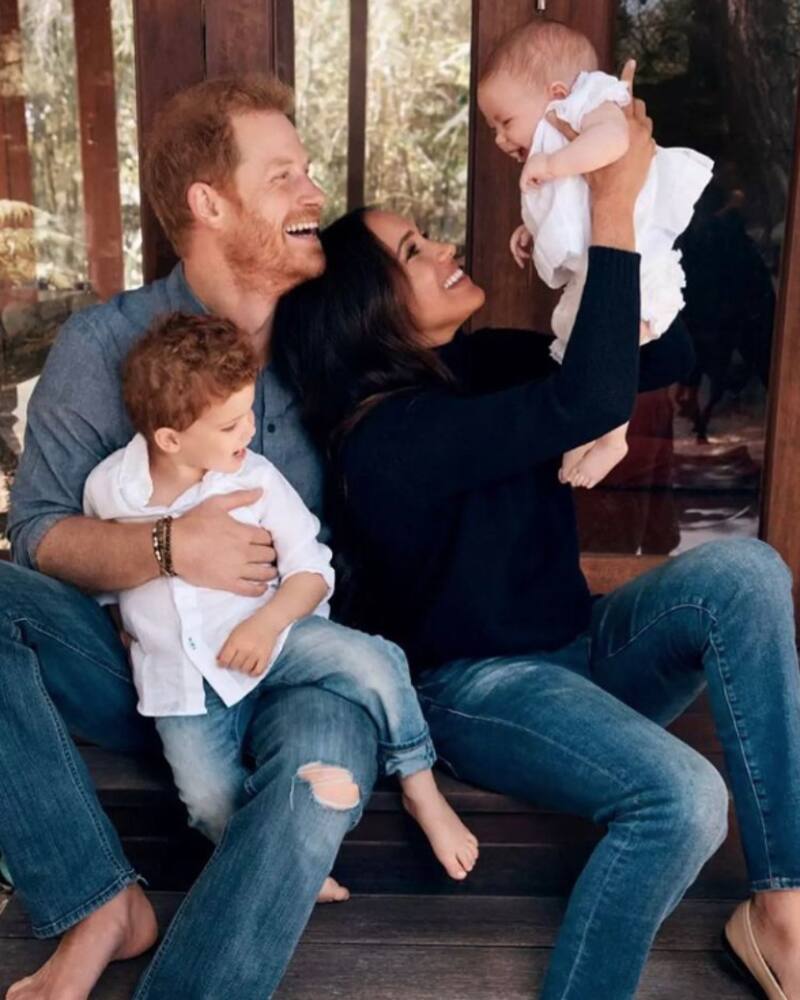 Los Sussex tienen incertidumbre por conocer el estatus de sus hijos. - Créditos: Instagram