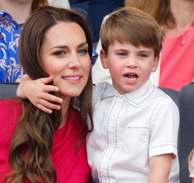 Louis y su madre, Kate Middleton. - Créditos: Instagram