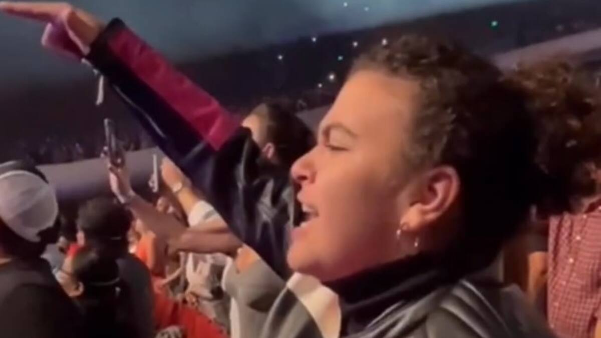 Lucerito Mijares queda sin voz cantando canciones junto a Ricardo Arjona