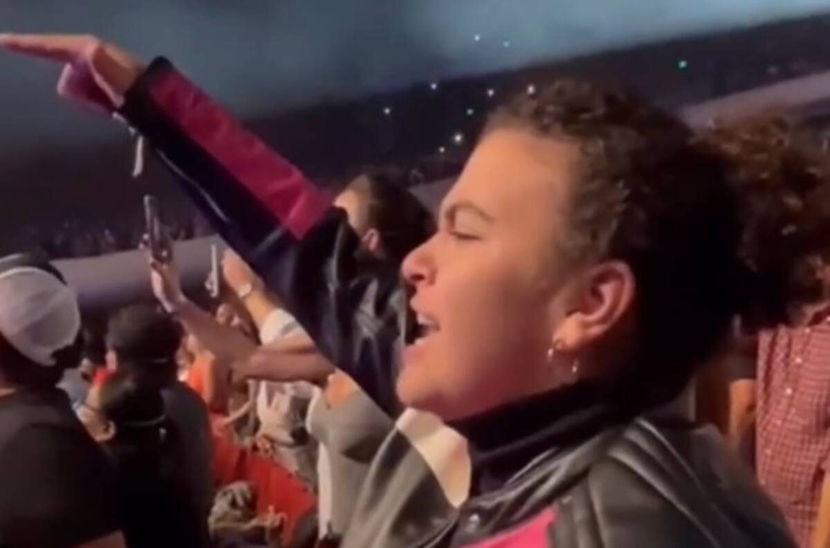 Lucerito Mijares queda sin voz cantando canciones junto a Ricardo Arjona