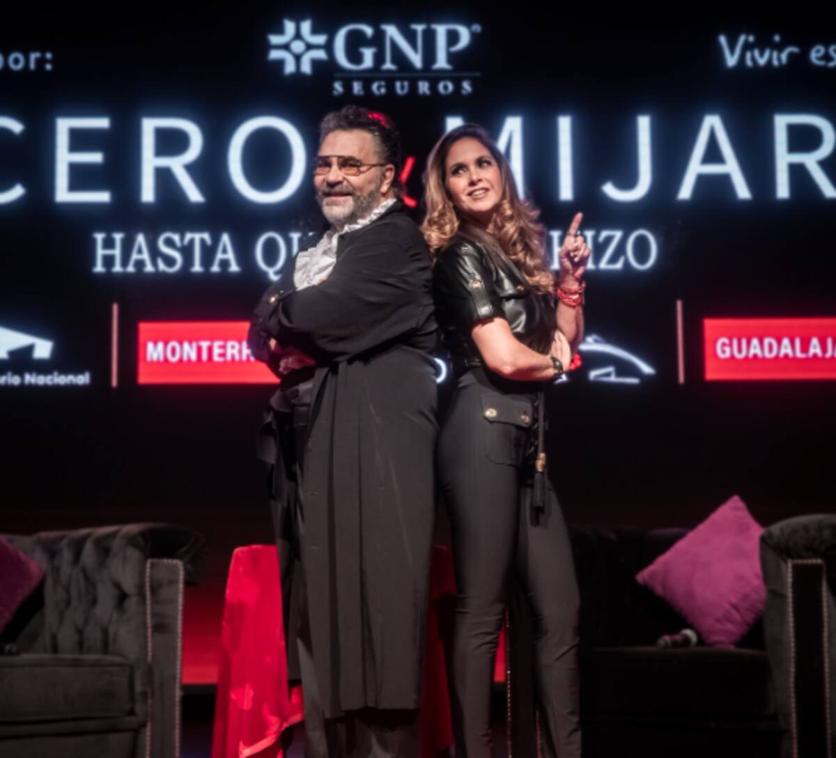 Lucero y Mijares aclaran si tienen citas dobles con sus nuevas parejas - Créditos: Cortesía Ocesa