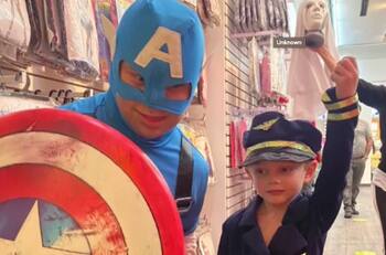 No sólo a Marjorie de Sousa, Luciano ya conoció al hijo de su famosa "novia"