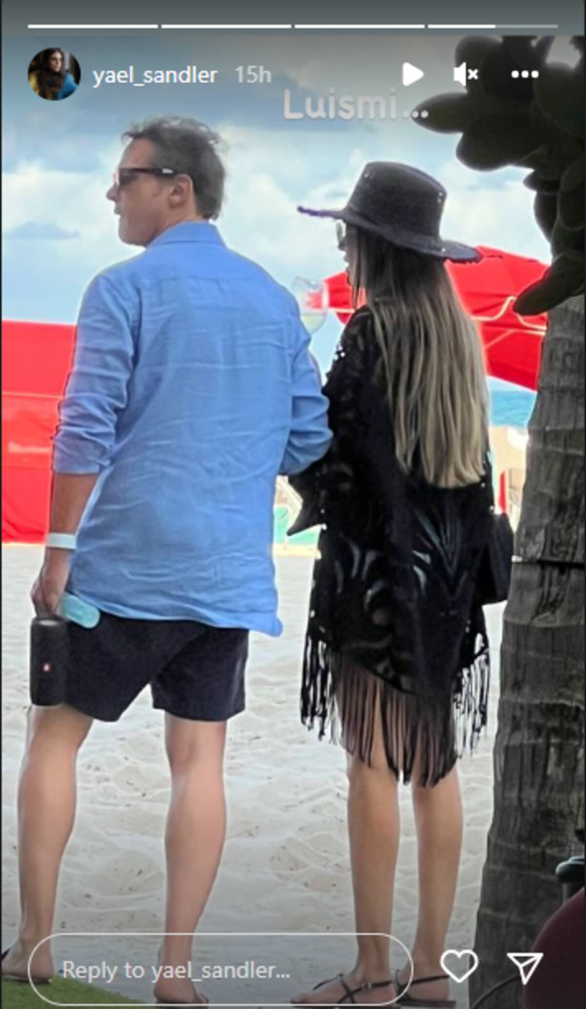 Luis Miguel es captado con misteriosa mujer - Créditos: Instagram