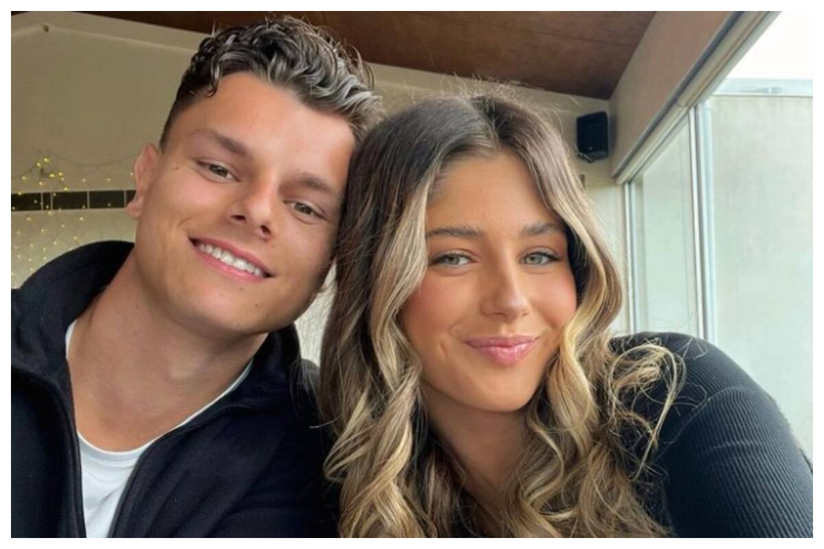 Maddisson Cottle y el novio de toda su vida, el futbolista Jack Palazzolo. Comenzaron su romance cuando ambos eran adolescentes.