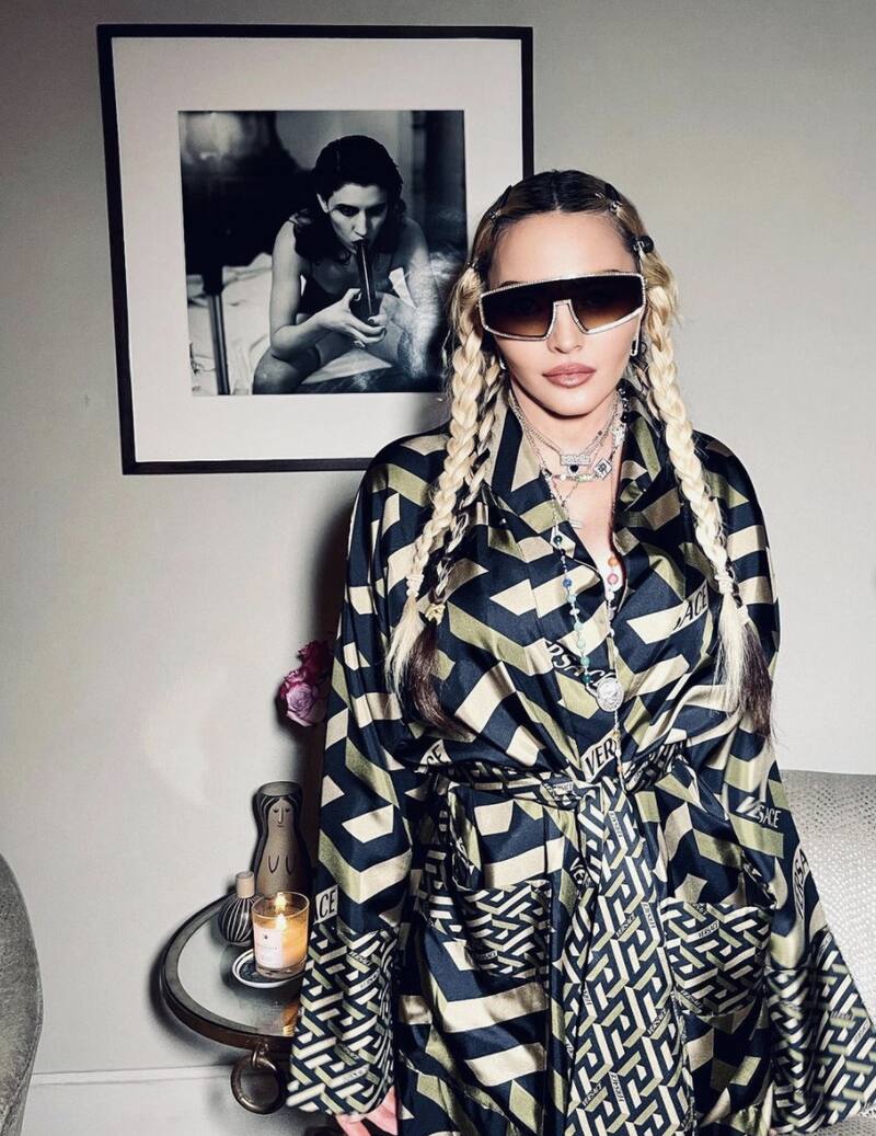 Madonna presume su encuentro con Kanye West y Julia Fox. - Créditos: Instagram: @madonna