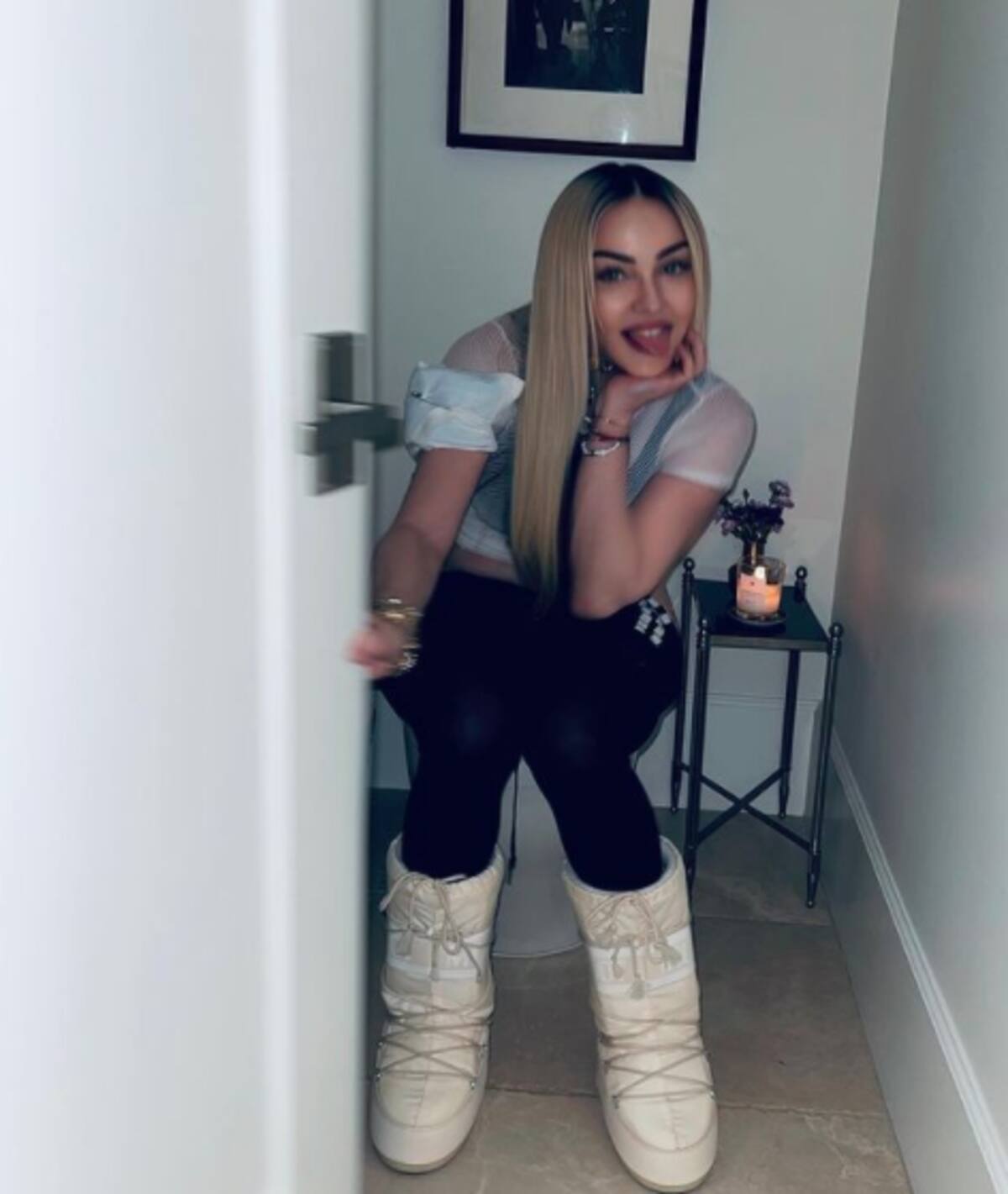 Madonna sube video en estado de ebriedad - Créditos: Instagram