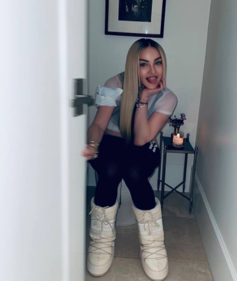 Madonna sube video en estado de ebriedad - Créditos: Instagram
