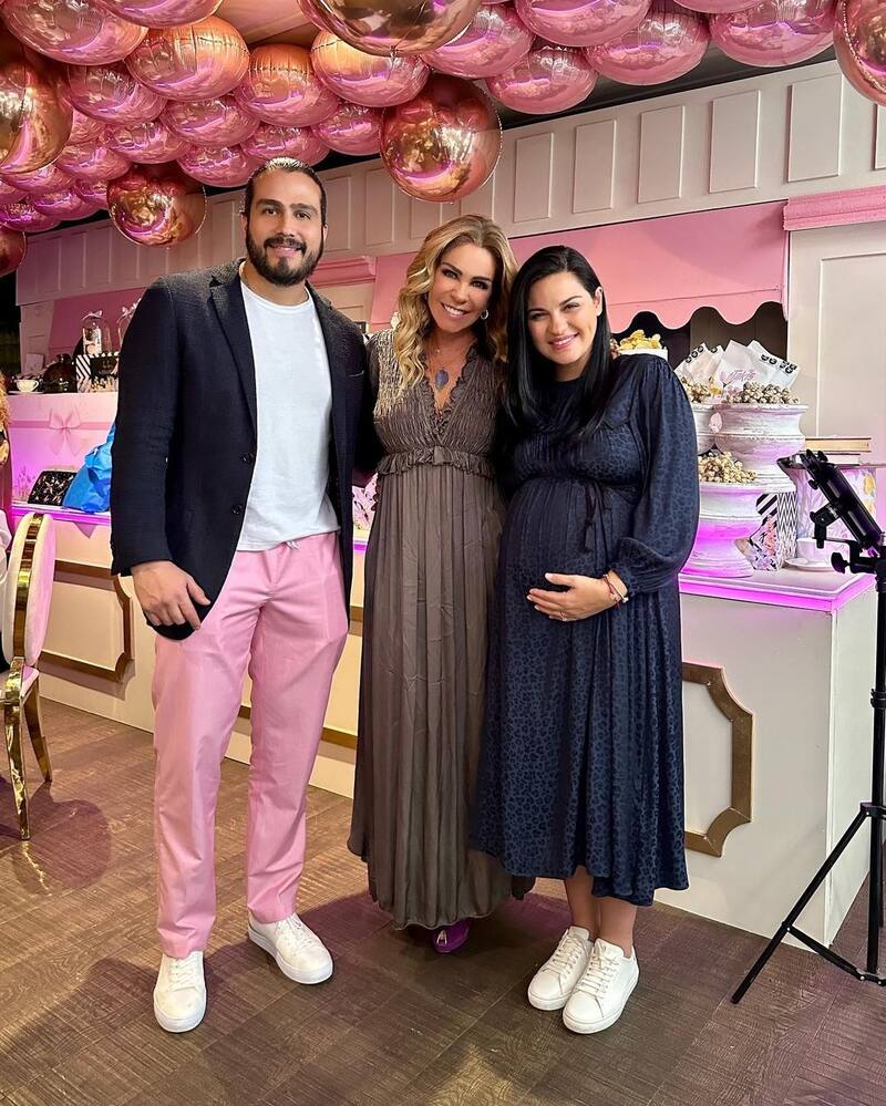Maite Perroni y Andrés Tovar celebraron su primer baby shower - Créditos: Instagram