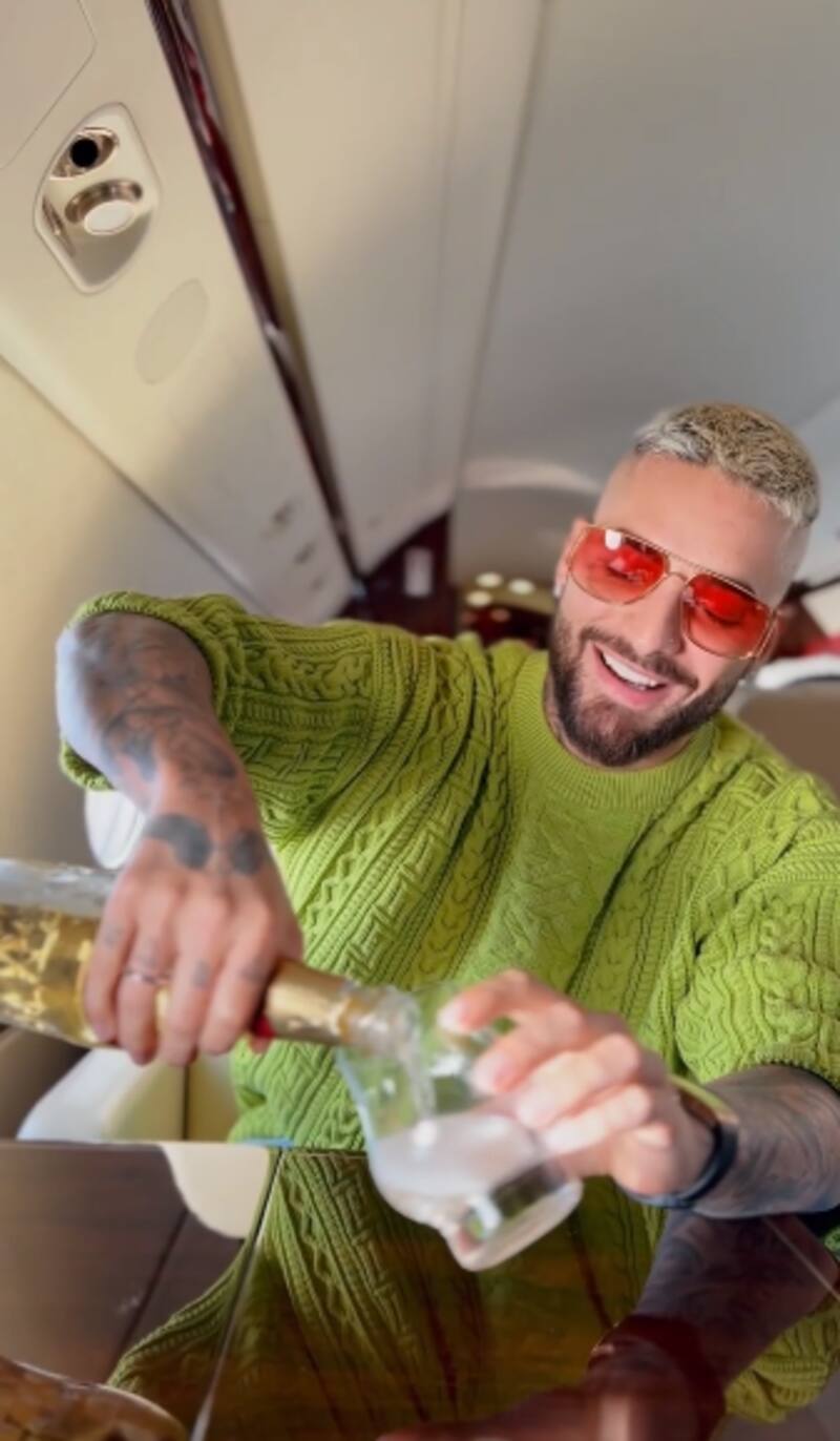 Maluma se volvió cupido - Créditos: Instagram