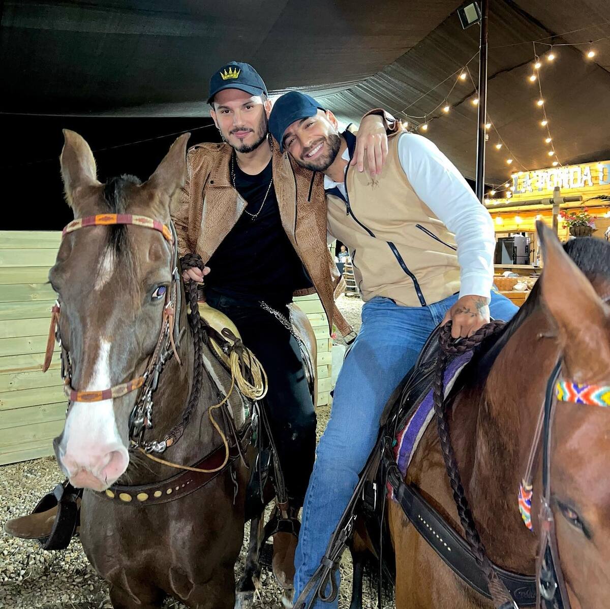 Maluma y Pipe Bueno tienen una gran amistad - Créditos: Facebook