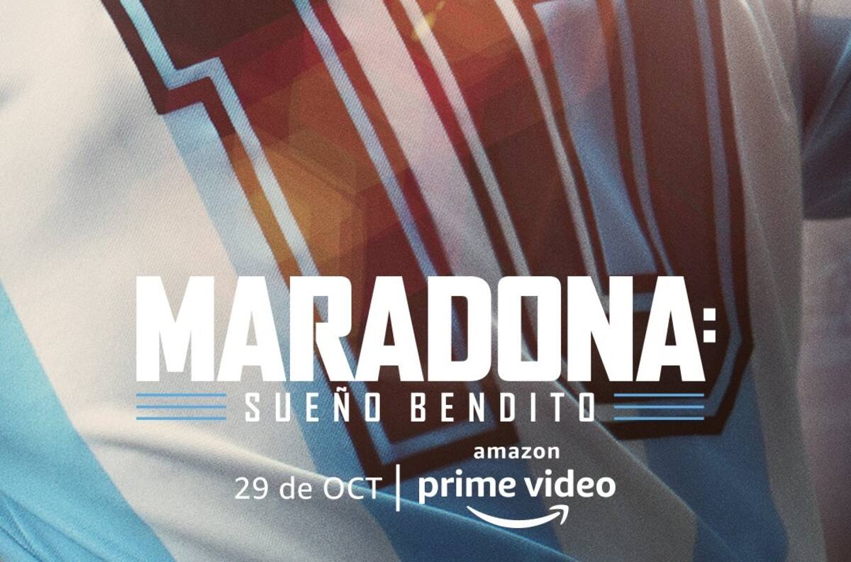 Muestran las primeras imágenes de ‘Maradona: Sueño Bendito’; así luce el futbolista