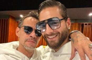 Nadia Ferreira y Marc Anthony despidieron la soltería con Maluma y los Beckham