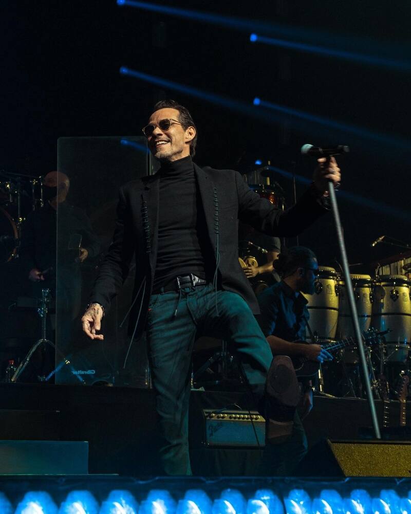 Marc Anthony cerró su gira en compañía de su familia - Créditos: Instagram