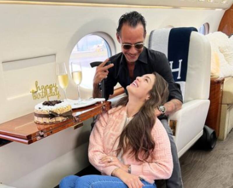 Marc Anthony visitará Paraguay por primera vez de la mano de su prometida, Nadia Ferreira - Créditos: Instagram