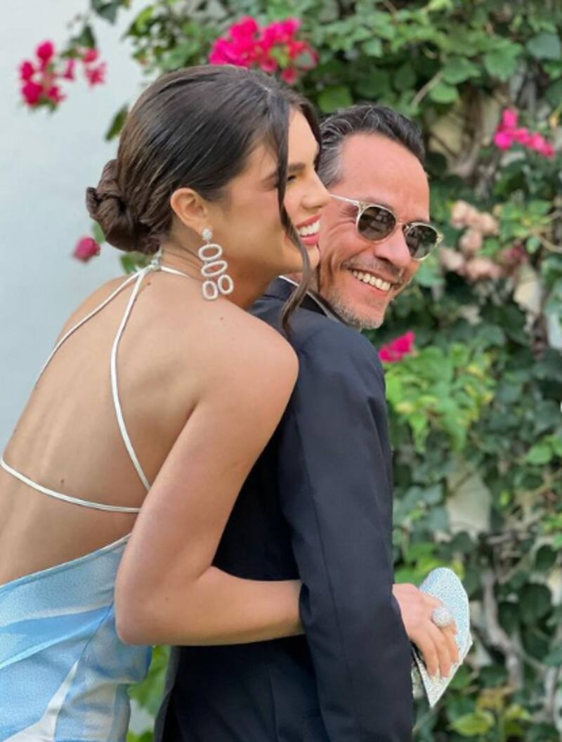 Marc Anthony y Nadia Ferreira disfrutan su amor en Londres - Créditos: Instagram
