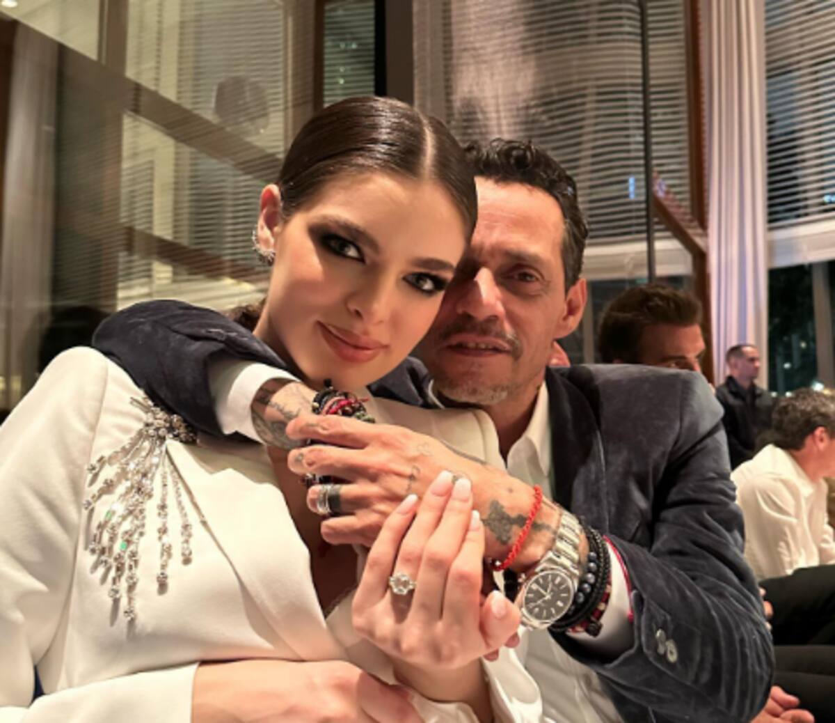 Marc Anthony ha sido el encargado de elegir el nombre de su primogénito con Nadia Ferreira.