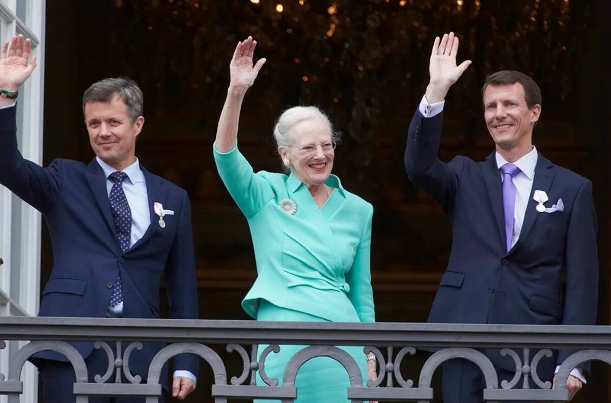 Reina Margarita II de Dinamarca no quiere que sus hijos terminen como William y Harry
