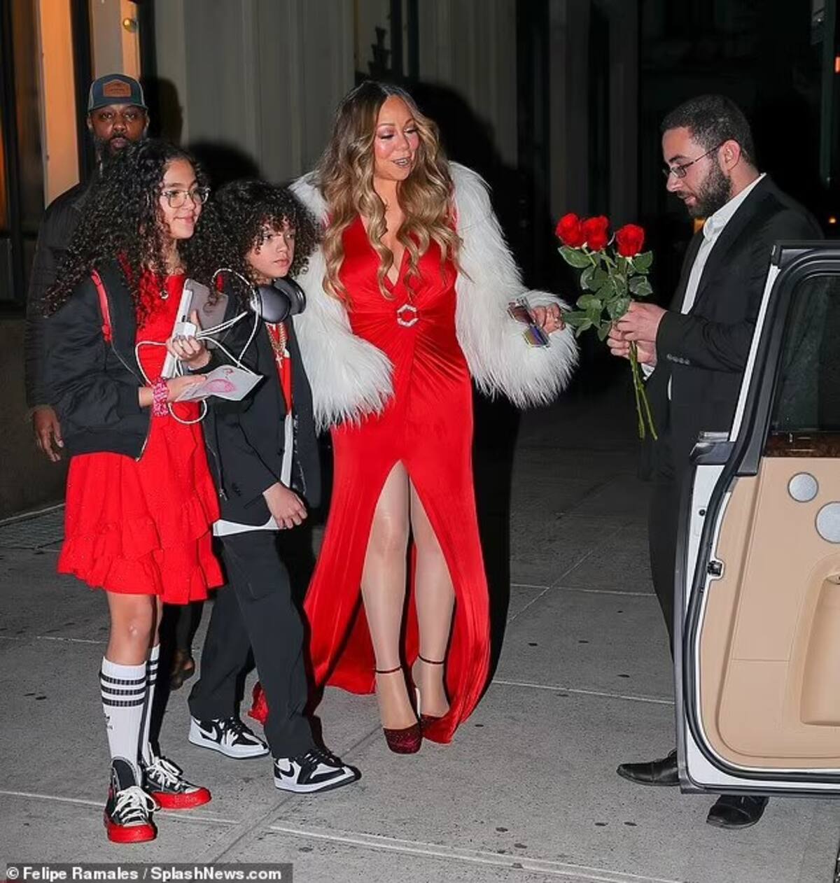 Mariah Carey posó junto a sus hijos - Créditos: Twitter