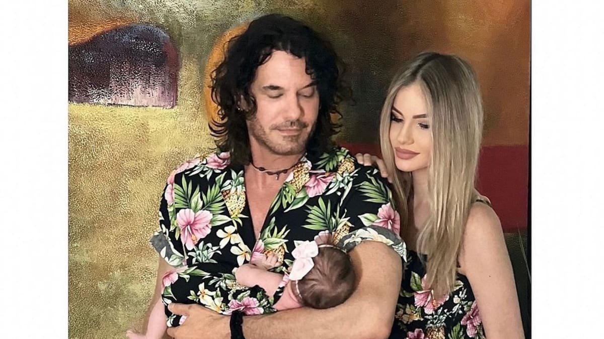 Mario Cimarro muestra por primera vez el rostro de su primera hija