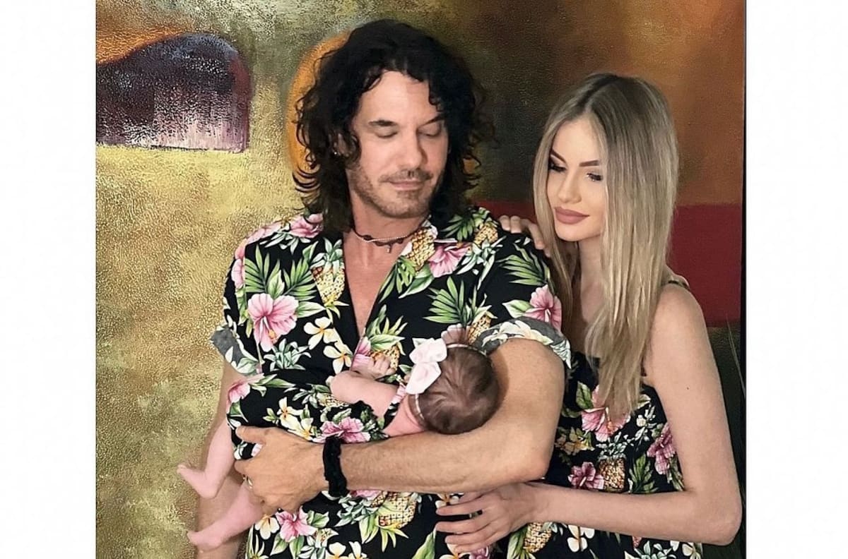 Mario Cimarro muestra por primera vez el rostro de su primera hija