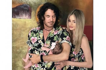 Mario Cimarro muestra por primera vez el rostro de su primera hija