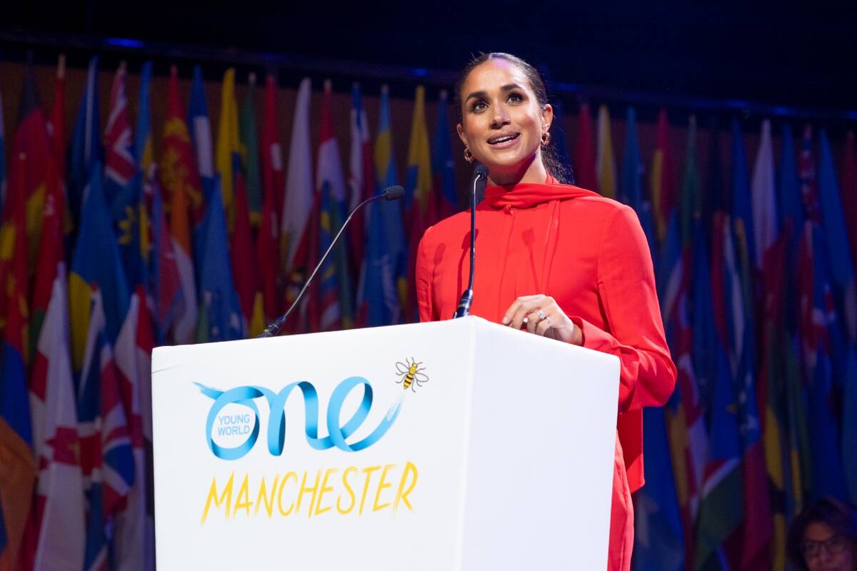 Markle estuvo encargada de uno de los discursos de bienvenida - Créditos: Twitter