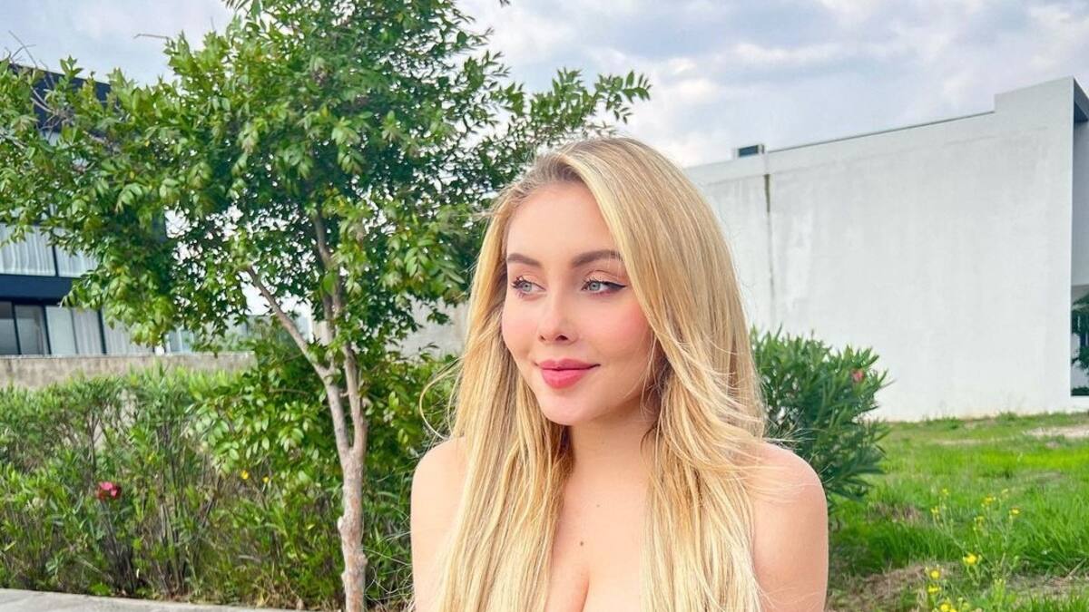 Novia de Santa Fe Klan luce su recuperada figura con vestido blanco a semanas de haber sido mamá