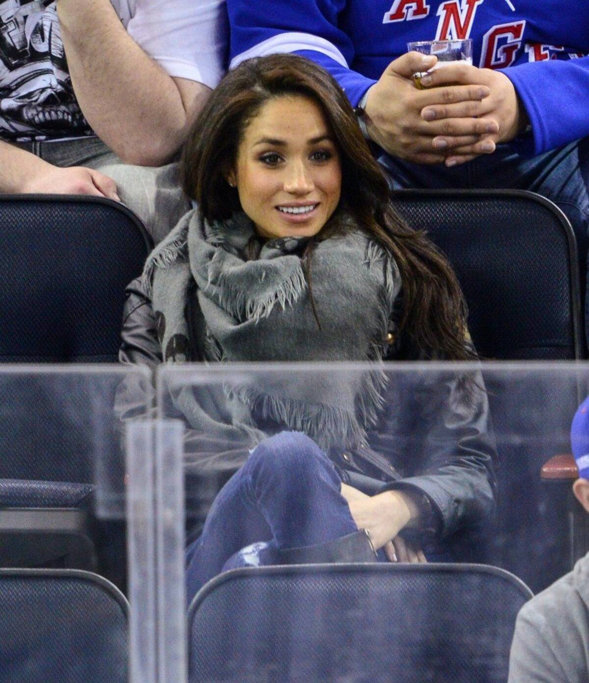 Meghan gozaba con el hockey hielo. - Créditos: Instagram